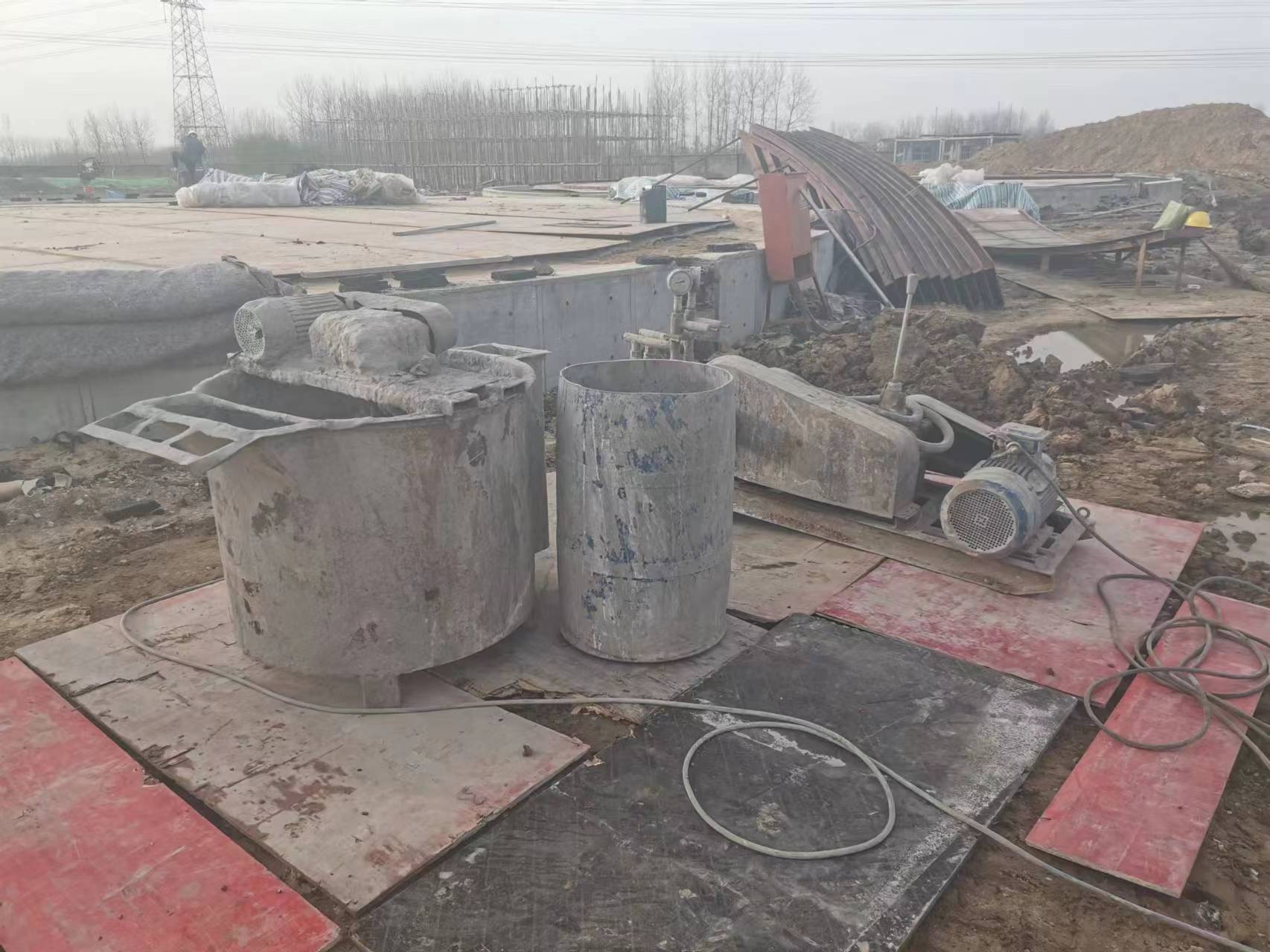 松滋设备基础注浆